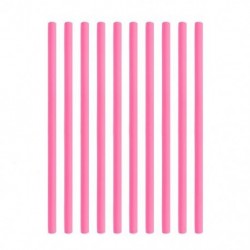 Szín: 24x1,0 cm - 10db Heatless Hajcsavaró Hajcsavaró Hab Hajhengerek Rugalmas Hajsütő Szalag Hajsütő Rúd DIY Styling