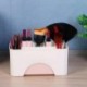 Szín: kék - Creative Desktop 6 Grid sminkrendező tároló kozmetikai tok fiókkal