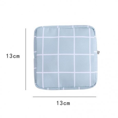 Szín: 02 - Női tampon kozmetikai rendszerező Hordozható egészségügyi betét tárolótáskák Pénzkártya Mini sminktasak