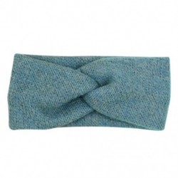 Szín: B - 1 db pamut széles vastag fejpántok nőknek tél ősz elasztikus fülmelegítő fejpánt turbán hajtartozékok