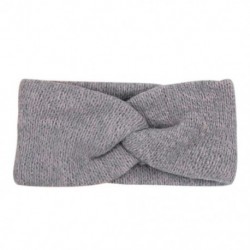 Szín: E - 1 db pamut széles, vastag fejpántok nőknek tél ősz elasztikus fülmelegítő fejpánt turbán hajtartozékok