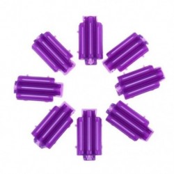 Szín: 45db - 45db Újrafelhasználható Cold Wave bolyhos hajgyökér Perm Rod Corn Hair fodrászkapcsos hajcsavaró