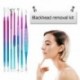Szín: 4db - 11/10/4 DB Akne mitesszer eltávolító tűk Black Dots Cleaner Black Head pórustisztító mélytisztító eszköz