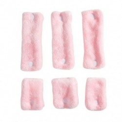 Szín: rózsaszín - 6db Heatless Curling Rod fejpánt No Heat Silk Curls Szalag Hajhengerek Alvás Puha Hajpánt Lazy
