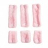 Szín: rózsaszín - 6db Heatless Curling Rod fejpánt No Heat Silk Curls Szalag Hajhengerek Alvás Puha Hajpánt Lazy