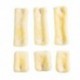 Szín: sárga - 6db Heatless Curling Rod fejpánt No Heat Silk Curls Szalag Hajhengerek Alvás Puha Hajpánt Lazy Hajcsavarók