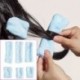 Szín: sárga - 6db Heatless Curling Rod fejpánt No Heat Silk Curls Szalag Hajhengerek Alvás Puha Hajpánt Lazy Hajcsavarók