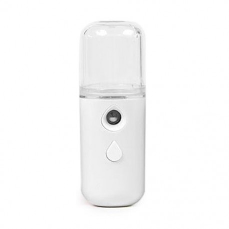Fekete szín - 30 ml-es Mini Nano arcpermetező USB porlasztó arcgőzölő párásító bőrápoló arcmasszázs bőrápoló