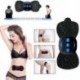 Szín: 1 SZETT - Hordozható Smart Neck nyaki gerinc masszírozó USB újratölthető hát derék váll izom relax