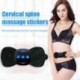 Szín: 1 SZETT - Hordozható Smart Neck nyaki gerinc masszírozó USB újratölthető hát derék váll izom relax