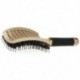 Szín: arany - Bristle Hair Brush Pro Tartós fodrász masszázs fésű Hajvágó kefe Hajkefék Lányok Lófarok Fésű