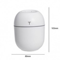 Szín: 01 - Hordozható légnedvesítő 200 ml ultrahangos aroma illóolaj diffúzor USB Cool Mist Maker tisztító