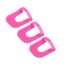 26db Professzionális köröm manikűr matrica tippek műanyag lakk fedő UV zselé Alkalmazza Lakk Modell Körömvédő