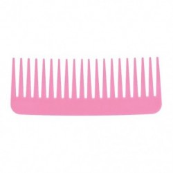 Szín: rózsaszín - Göndör hajkefék Hajformázó eszközök Antisztatikus széles fogú fodrászfésű Pro szalon Hajápoló