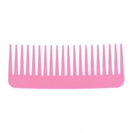Szín: rózsaszín - Göndör hajkefék Hajformázó eszközök Antisztatikus széles fogú fodrászfésű Pro szalon Hajápoló