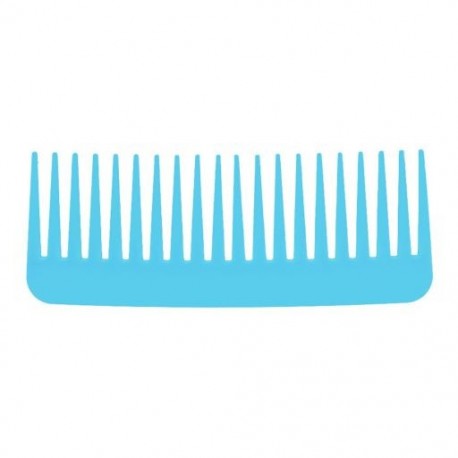 Szín: égszínkék - Göndör hajkefék Hajformázó eszközök Antisztatikus széles fogú fodrászfésű Pro szalon