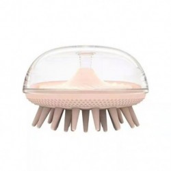 Szín: rózsaszín - Szilikon sampon fejbőr hajmasszírozó sampon masszázs fésű fürdő masszázskefe fejbőr masszírozó