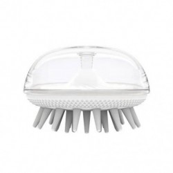 Fehér szín - Szilikon sampon fejbőr hajmasszírozó sampon masszázs fésű fürdő masszázskefe fejbőr masszírozó