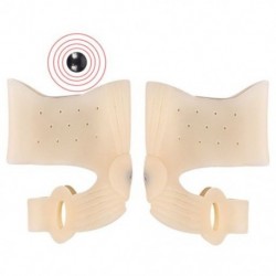 Szín: 02 - 1 pár lábujjleválasztó hüvelykujj Hallux Valgus Corrector Bunion Bone Ectropion hüvelykujj beállító