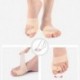 Szín: 02 - 1 pár lábujjleválasztó hüvelykujj Hallux Valgus Corrector Bunion Bone Ectropion hüvelykujj beállító