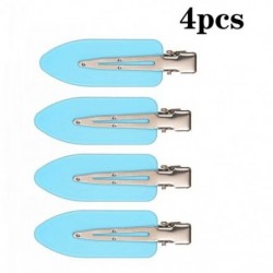 Szín: kék - 4db/Szett Szépségszalon Zökkenőmentes Hajtű Professzionális Styling Fodrászat Smink Eszközök Hajcsat Női