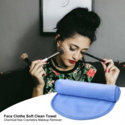 Szín: D - 40x17 cm-es mikroszálas arctörlő alátét, újrafelhasználható sminklemosó tisztító arctörlő Close kötés