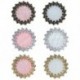Szín: ZZTS10 - Kerek műgyanta körömdíszítés paletta, Crystal Practice Nail Art színes tábla/megjelenítő tábla,