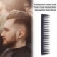 1db Fodrászat Fésű Fodrászat Hajkefe Fekete Close Tooth Szénszálas Hajvágó Fésű Professzionális hajformázó