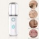 Szín: A - Arc vibrációs masszázs Beauty Instrument Mini Handy Nano Mist permetező Hidratáló arcporlasztó spray