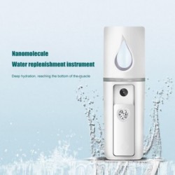Arc hidratáló permetező Hordozható levegő párásító kézi vízporlasztó Arc Mini Nano Mist Diffúzor Gőzölő