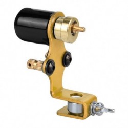 Szín: arany - Rotary Tattoo Machine Professzionális tetováló pisztoly test tartós smink árnyékoló bélés motoros