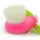 Szín: Rózsa - Soft Facial Mild Fiber Face Clean Wash Mélytisztító pórusápoló kefe