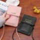 Piros szín - Fashion többfunkciós érintőképernyős mini telefontasak Samsung Galaxy S22 Ultra S21 Plus S10 5G tok