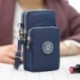 Szín: c - Kis válltáska Nylon női mobiltelefon táska Mini női futártáska női pénztárca CrossBody táska női