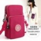 Szín: c - Kis válltáska Nylon női mobiltelefon táska Mini női futártáska női pénztárca CrossBody táska női