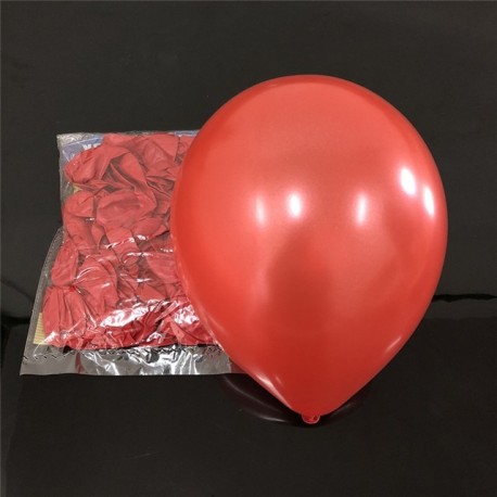 Piros szín - 10db fekete latex lufi 10 hüvelykes latex hélium lufi felfújható esküvői dekoráció léggömbök boldog