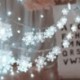 Szín: 6M 40 LED - 10M karácsonyi LED szalag karácsonyfadísz, kétrétegű csipke íjak tündérfüzérek fények Navidad