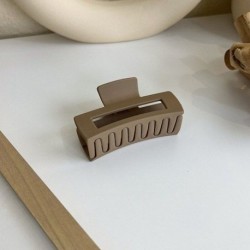 Szín: 3 - Fekete nagy hajkörmök Elegáns akril hajcsat Hajtűk Barrette Crab Claw Clips Fejfedők Női Lányoknak