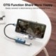 Szín: USB A csatlakozó ezüst - QOOVI USB C HUB 4 Port USB Type C – USB 3.0 HUB Elosztó USB C Adapter Dokk Macbook Pro