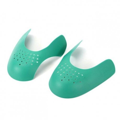 Szín: zöld - Cipőpajzs Sneaker Shield Sneaker orrgyűrődés és gyűrődésálló cipőmerevítő állítható méretű