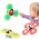 Szín: zöld - 1db Baba Rajzfilm Fidget Spinner játékok Színes rovaros giroszkópos oktatójáték gyerekeknek ujjbegyű