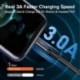 Szín: 2 db C típusú kábel - QOOVI 3.1A USB Type C kábel Gyors töltés Xiaomi Mi12 11 Samsung Huawei mobiltelefon töltő
