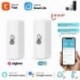 Szín: TH02Z-1PC - Tuya WiFi/Zigbee intelligens hőmérséklet páratartalom érzékelő beltéri higrométer APP távoli