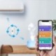 Szín: TH02Z-1PC - Tuya WiFi/Zigbee intelligens hőmérséklet páratartalom érzékelő beltéri higrométer APP távoli