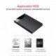 Szín: USB - C típusú - Merevlemez ház 2,5 hüvelykes Micro B USB 3.0 Type-C kábel külső merevlemez 5 TB 5 Gbps HD