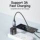 Szín: fekete három csomag - Essager OTG C típusú USB Micro USB C típusú adapterhez OTG USB C típusú adapterhez Macbook