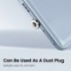 Szín: Type-C 5PCs - 5db Töltőkábel Adapter Mágneses Dugó Mágneses Micro USB Type C mobiltelefonhoz Mobiltelefon Pordugó