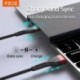 Piros szín - PZOZ USB Type C kábel Gyorstöltő kábel USB C kábel Samsung Xiaomi Mi Redmi mobiltelefon USBC TypeC