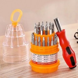 31PC Pagoda típusú univerzális csavarhúzó többszerszámos készlet, kézi kombinált karbantartási csavarhúzó csavar
