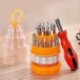 31PC Pagoda típusú univerzális csavarhúzó többszerszámos készlet, kézi kombinált karbantartási csavarhúzó csavar